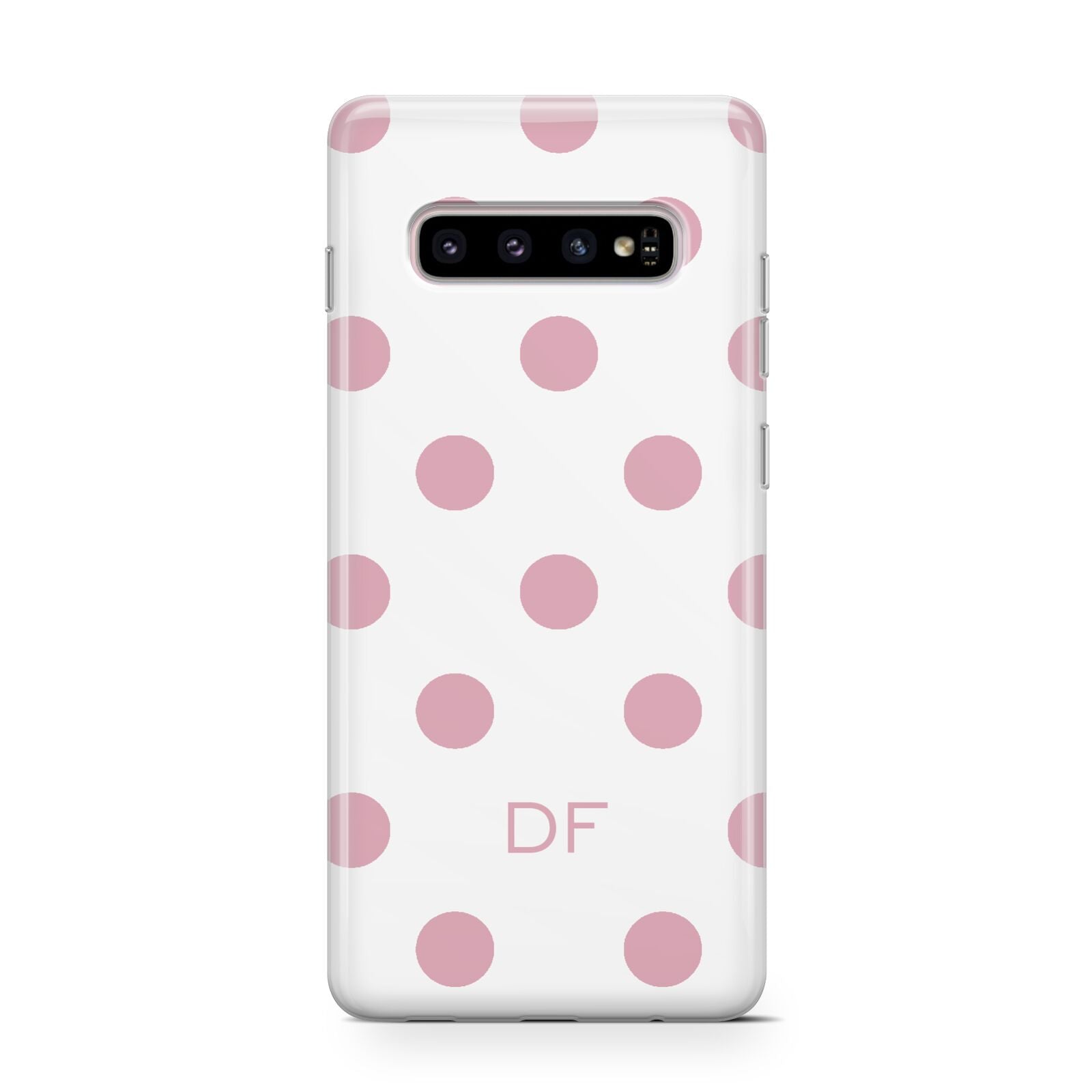 Dots Initials Personalised Protective Samsung Galaxy Case