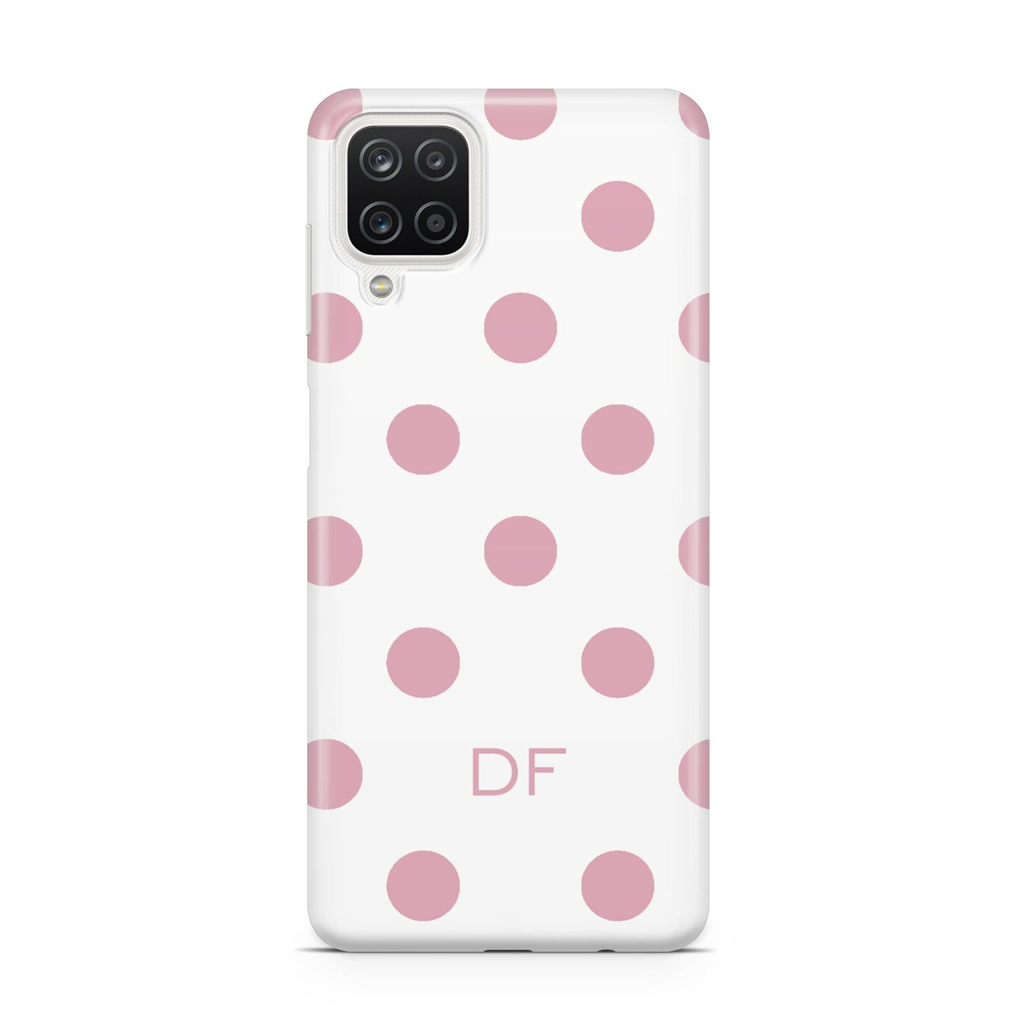 Dots Initials Personalised Samsung A12 Case
