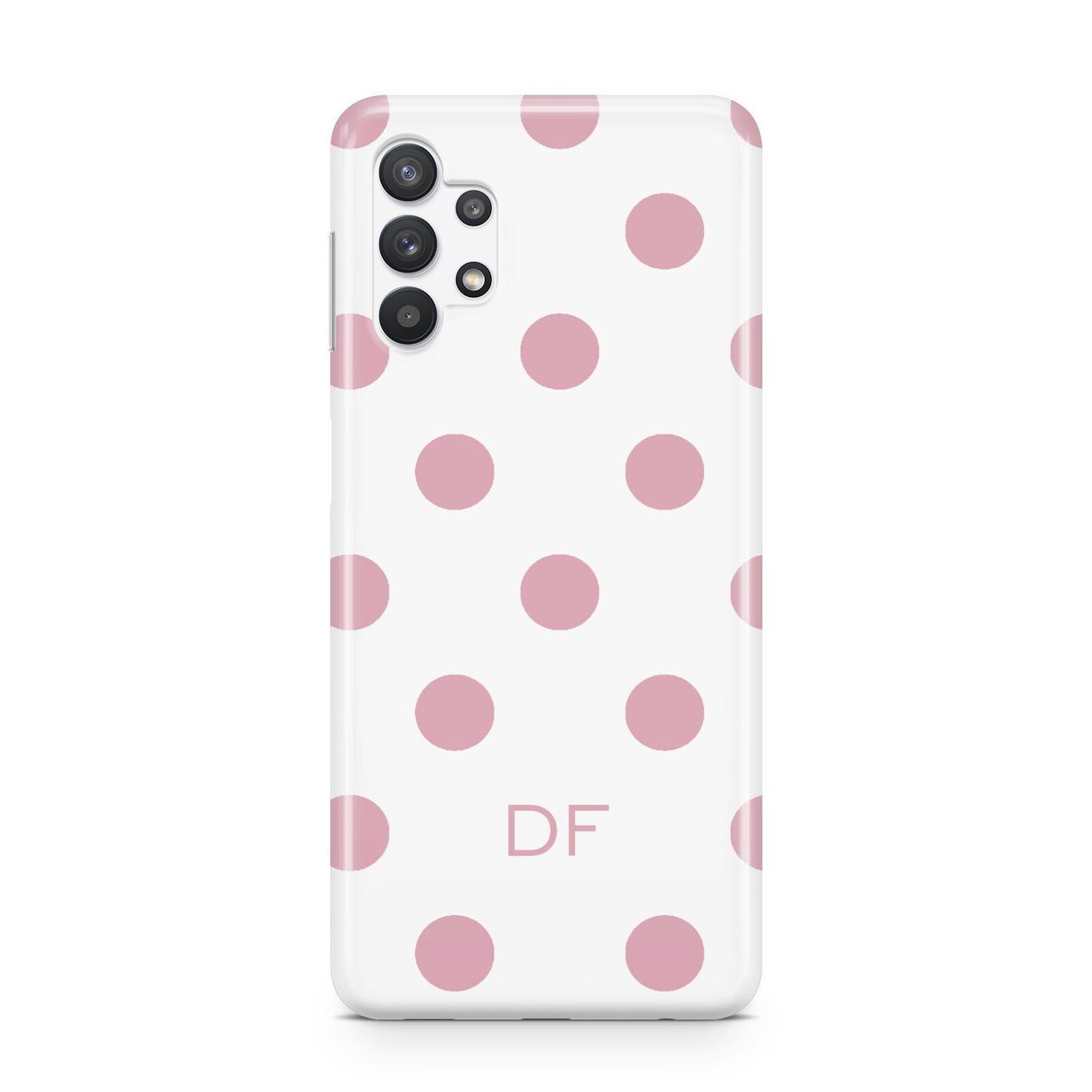 Dots Initials Personalised Samsung A32 5G Case