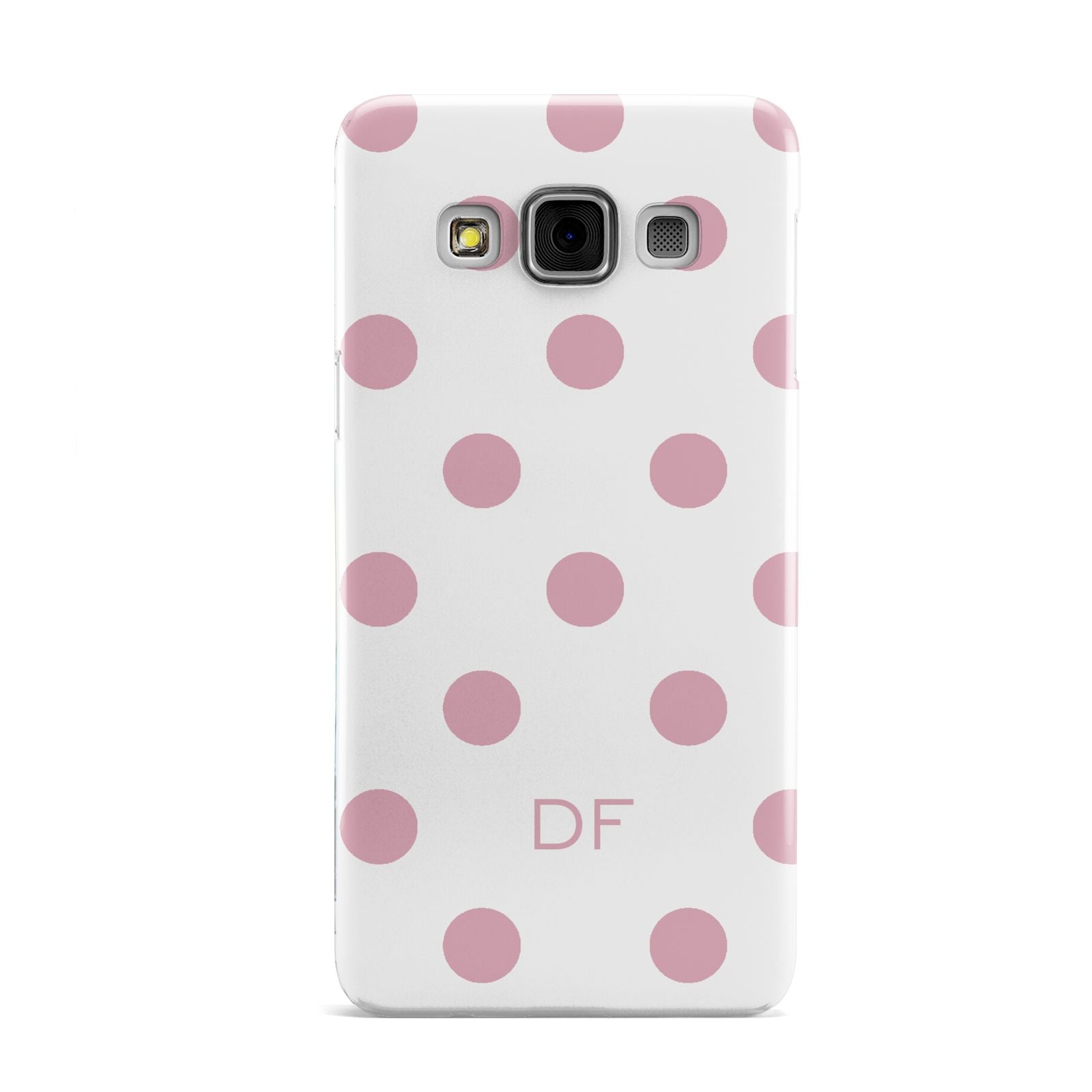 Dots Initials Personalised Samsung Galaxy A3 Case