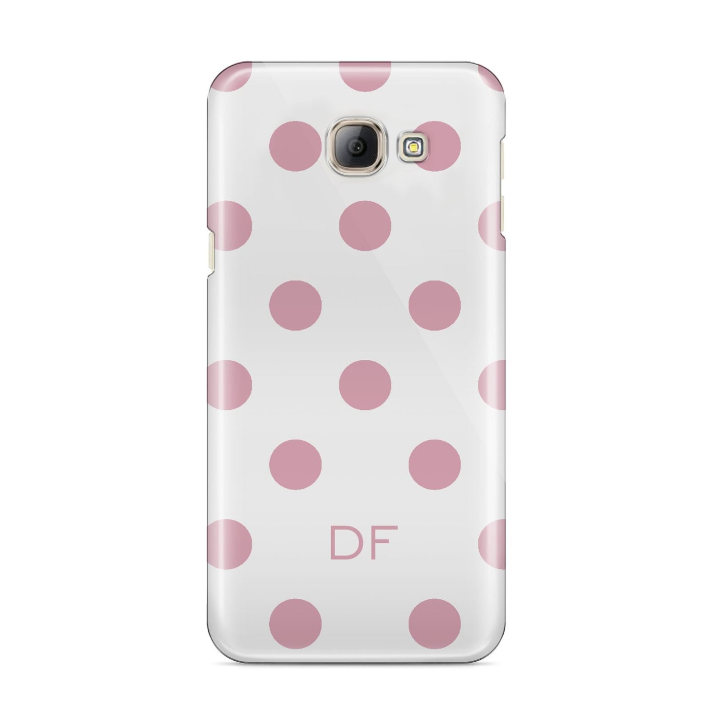 Dots Initials Personalised Samsung Galaxy A8 2016 Case