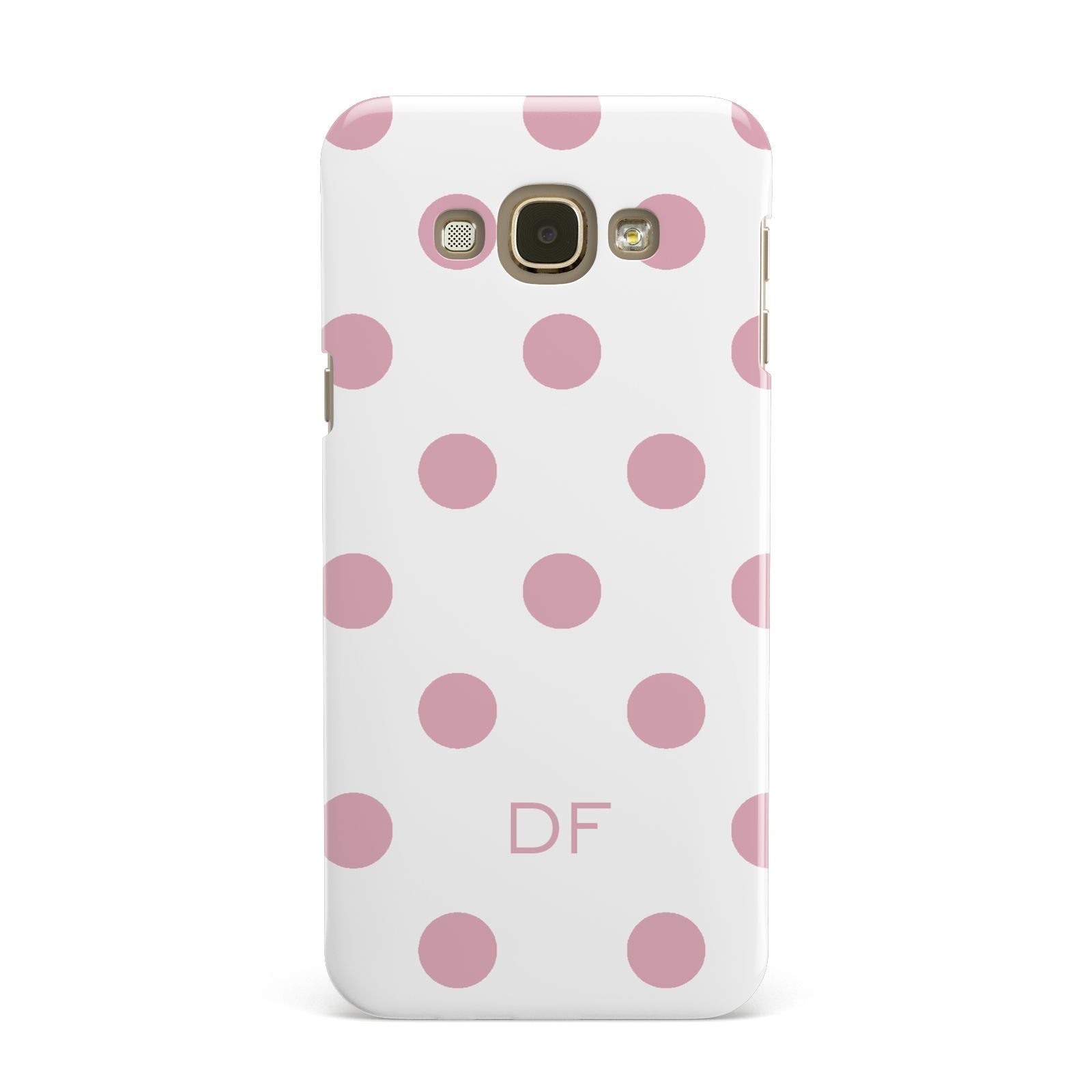 Dots Initials Personalised Samsung Galaxy A8 Case