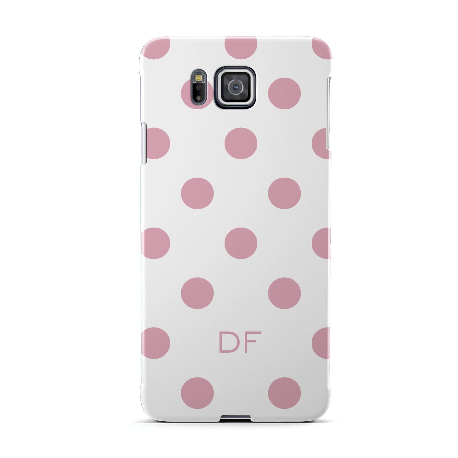 Dots Initials Personalised Samsung Galaxy Alpha Case