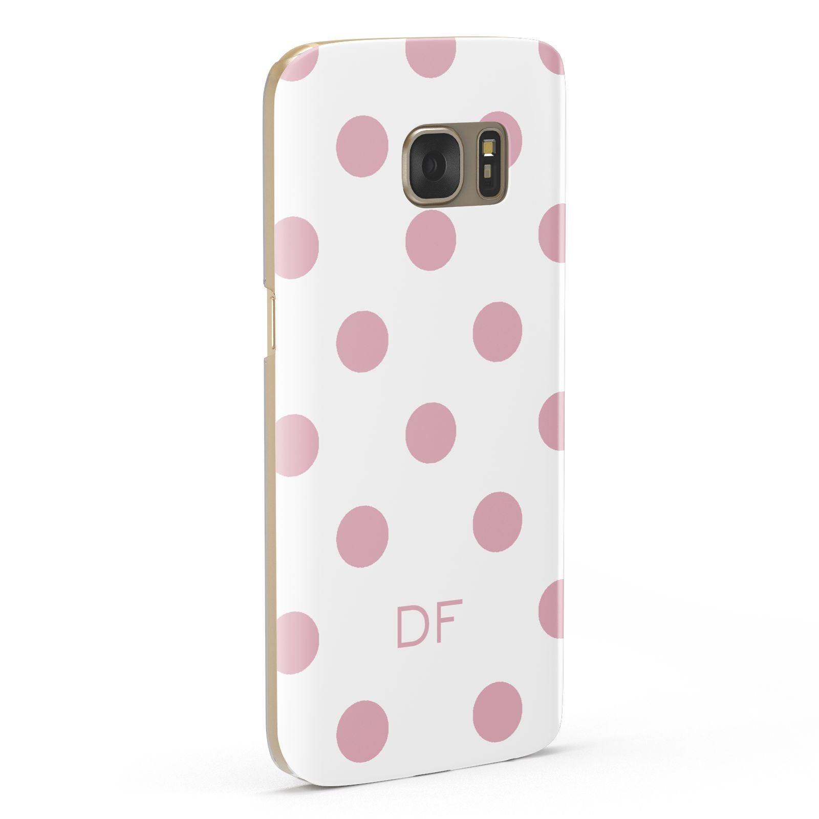Dots Initials Personalised Samsung Galaxy Case Fourty Five Degrees