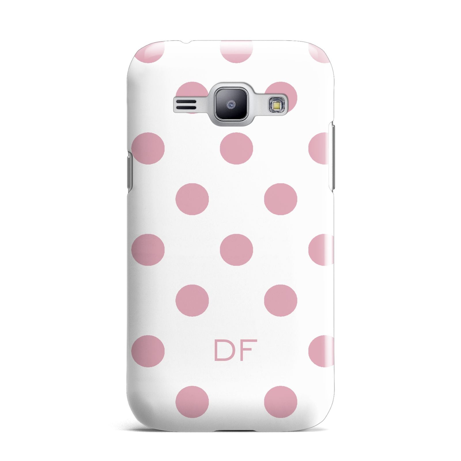 Dots Initials Personalised Samsung Galaxy J1 2015 Case