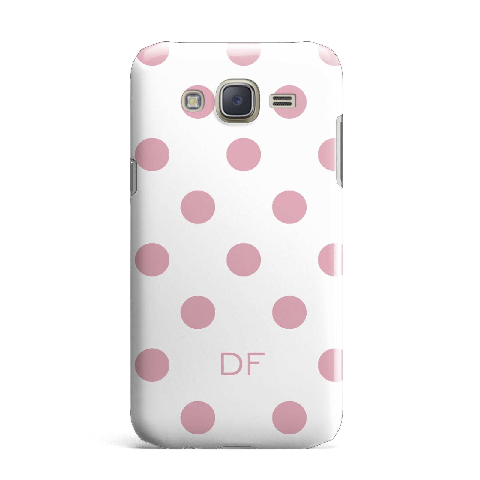 Dots Initials Personalised Samsung Galaxy J7 Case