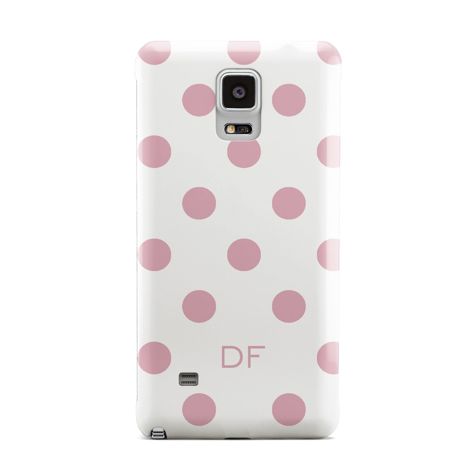 Dots Initials Personalised Samsung Galaxy Note 4 Case