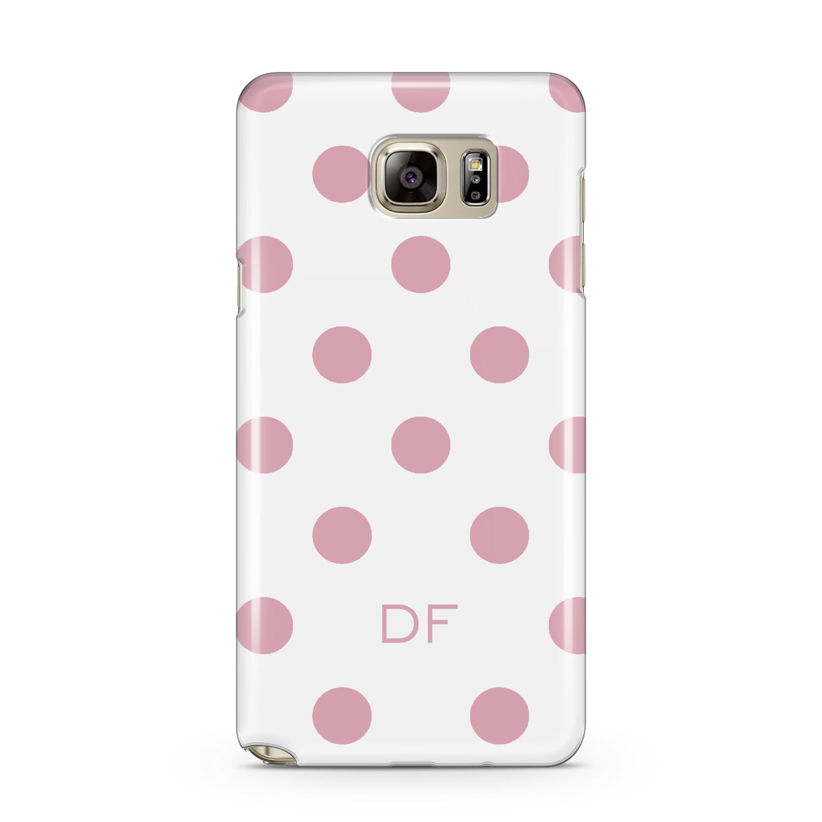 Dots Initials Personalised Samsung Galaxy Note 5 Case