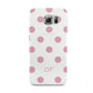 Dots Initials Personalised Samsung Galaxy S6 Case