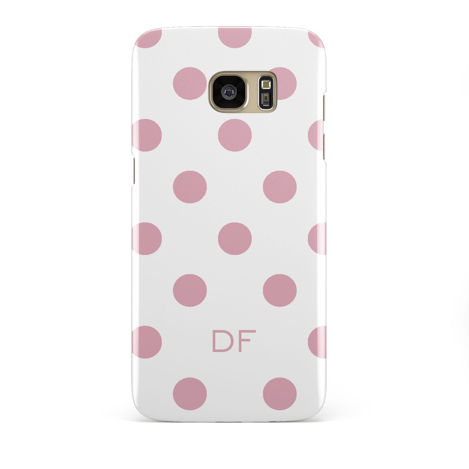 Dots Initials Personalised Samsung Galaxy S7 Edge Case