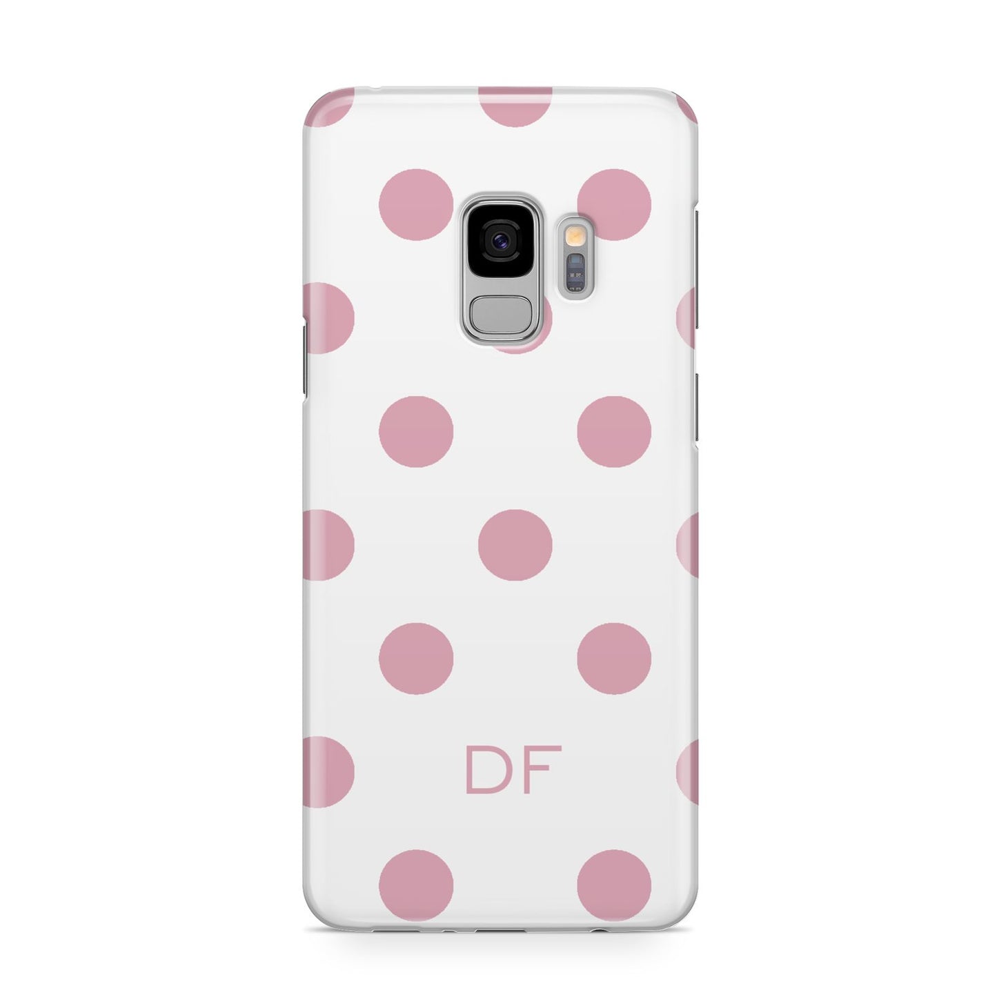 Dots Initials Personalised Samsung Galaxy S9 Case