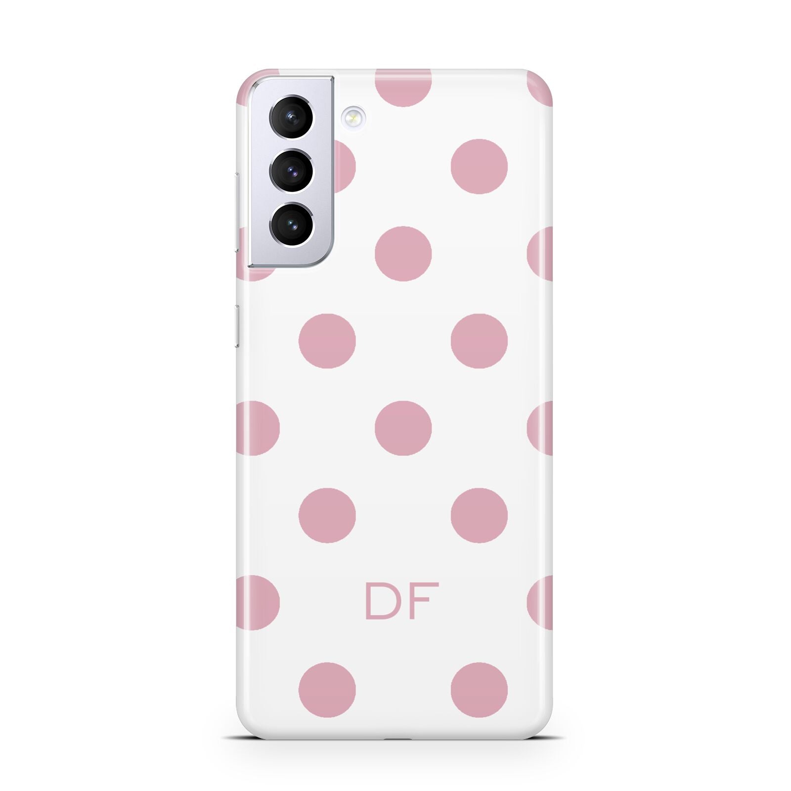 Dots Initials Personalised Samsung S21 Plus Case