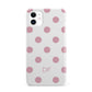 Dots Initials Personalised iPhone 11 3D Snap Case