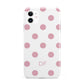 Dots Initials Personalised iPhone 11 3D Tough Case