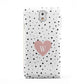 Dotted Pink Heart Personalised Samsung Galaxy Note 3 Case