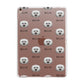 Doxiepoo Icon with Name Apple iPad Rose Gold Case