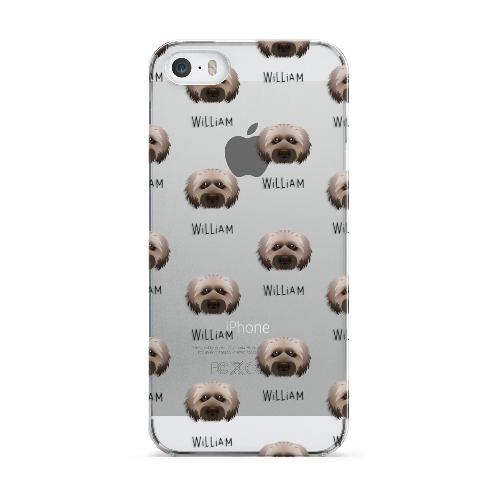 Doxiepoo Icon with Name Apple iPhone 5 Case
