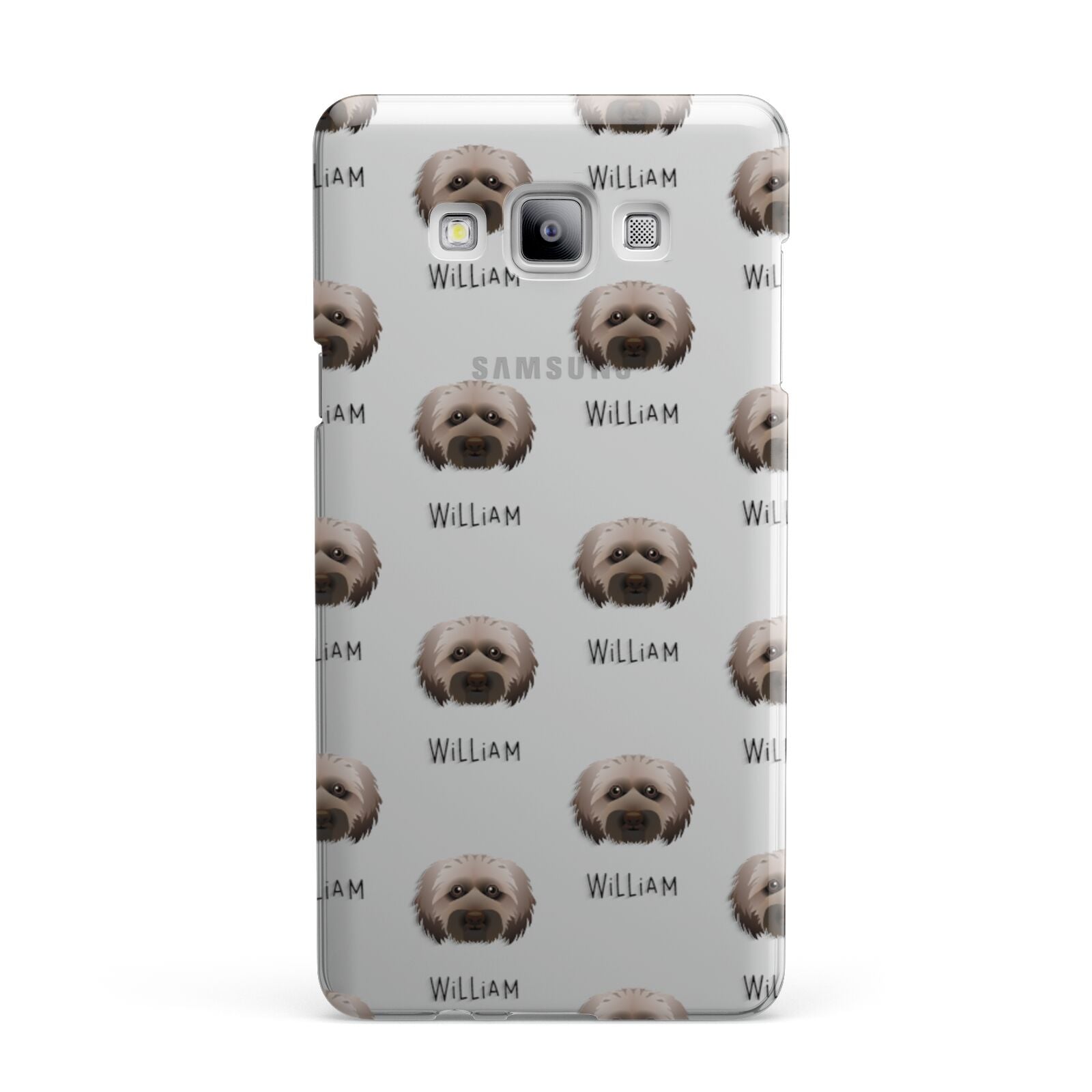 Doxiepoo Icon with Name Samsung Galaxy A7 2015 Case