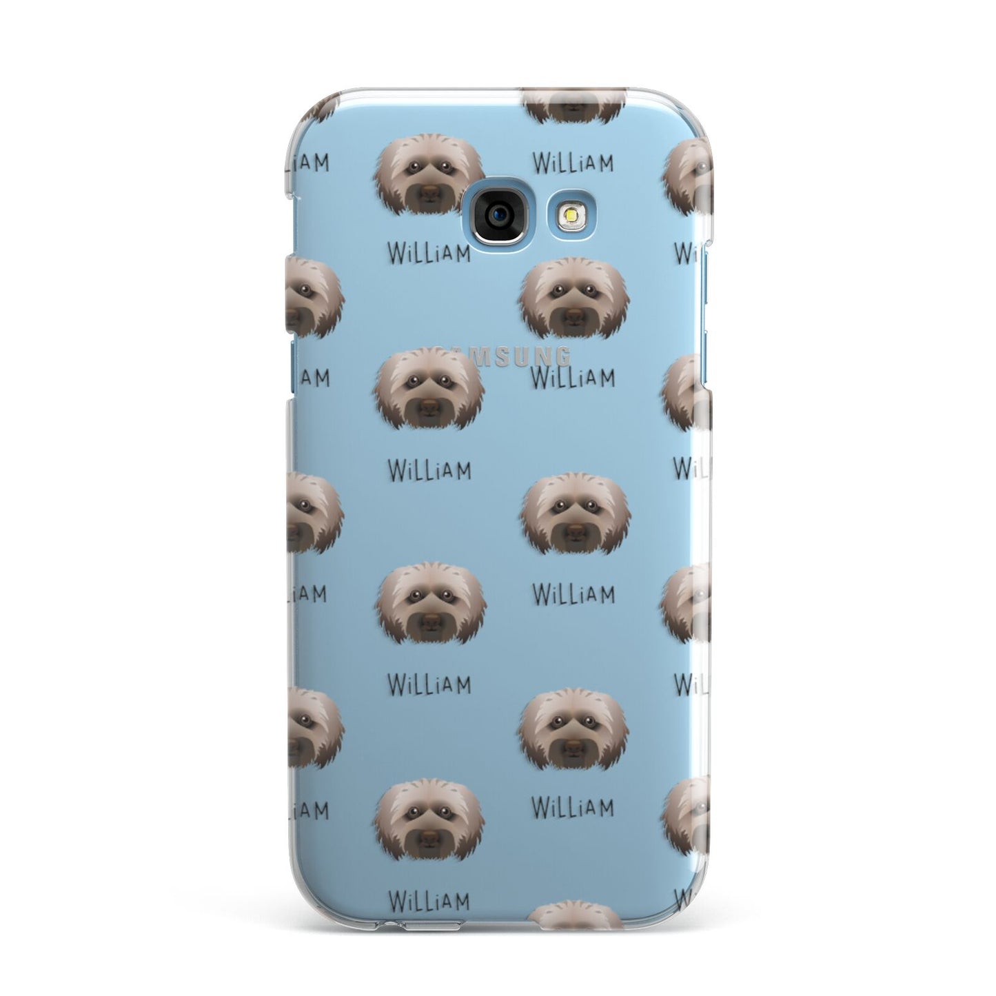 Doxiepoo Icon with Name Samsung Galaxy A7 2017 Case