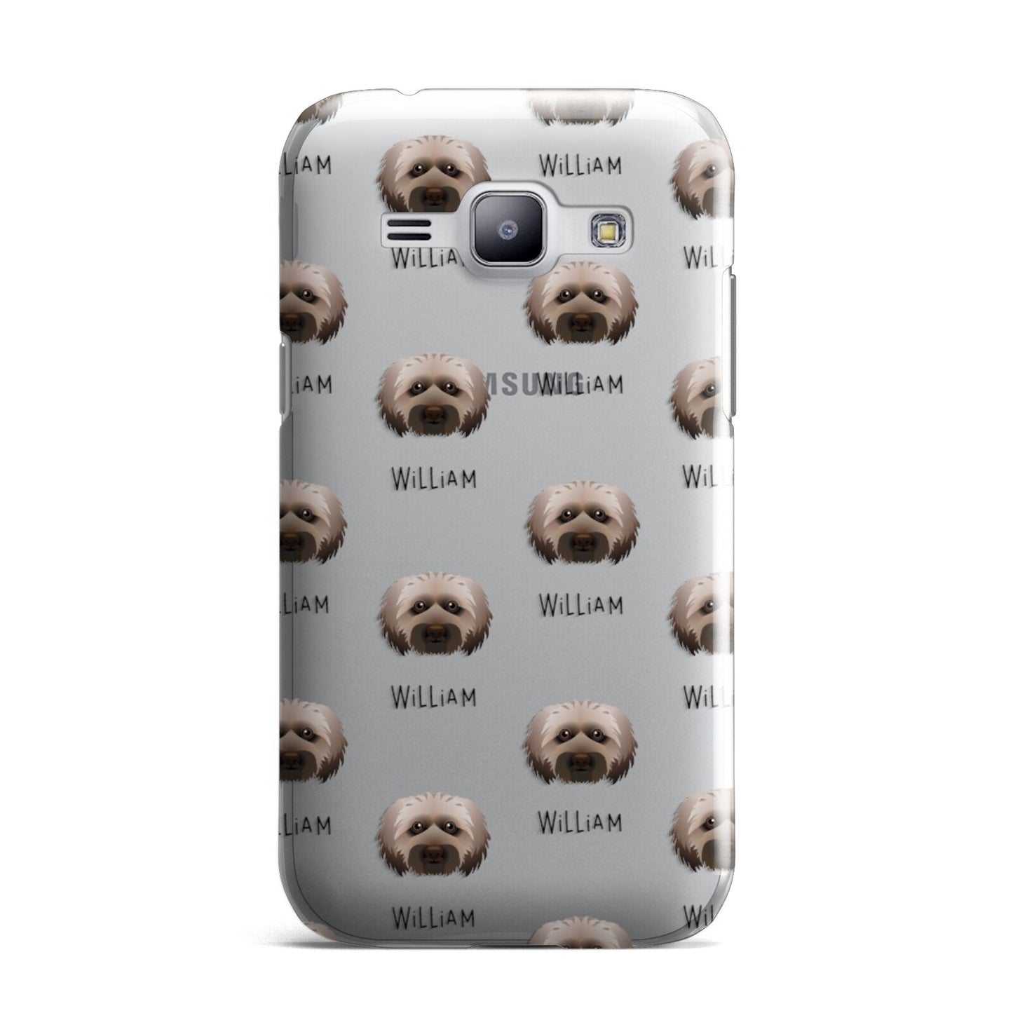 Doxiepoo Icon with Name Samsung Galaxy J1 2015 Case