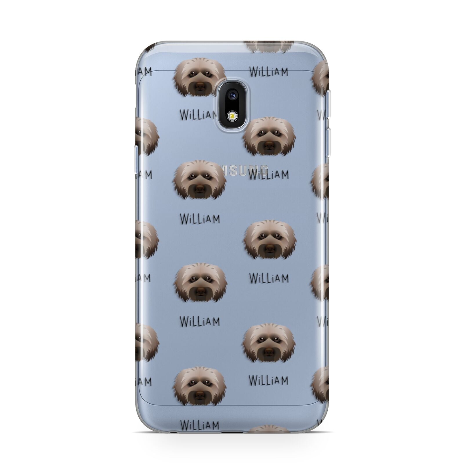 Doxiepoo Icon with Name Samsung Galaxy J3 2017 Case