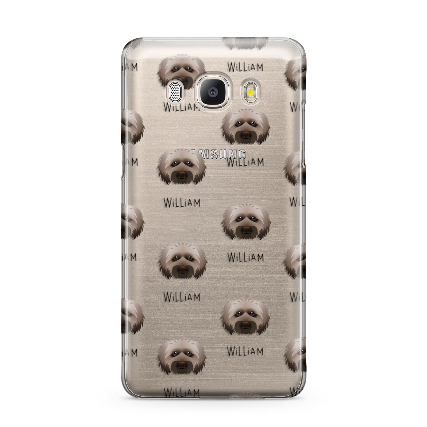 Doxiepoo Icon with Name Samsung Galaxy J5 2016 Case