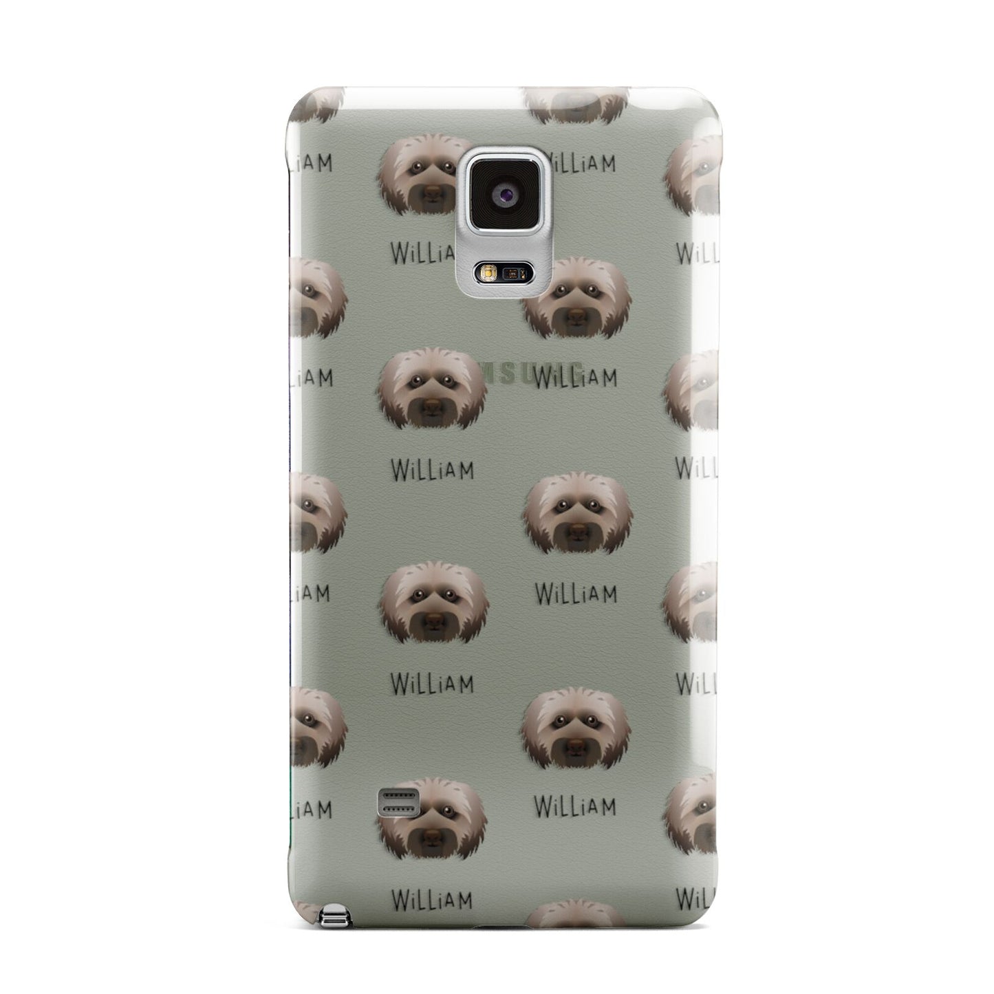 Doxiepoo Icon with Name Samsung Galaxy Note 4 Case