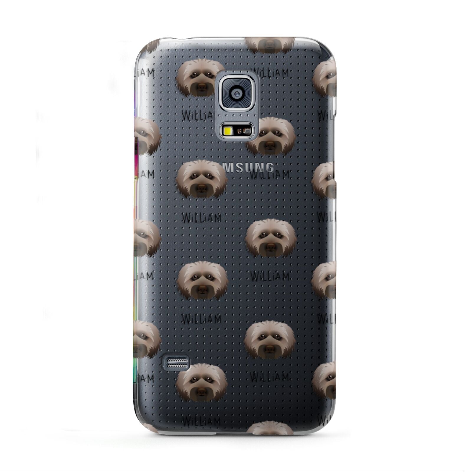 Doxiepoo Icon with Name Samsung Galaxy S5 Mini Case