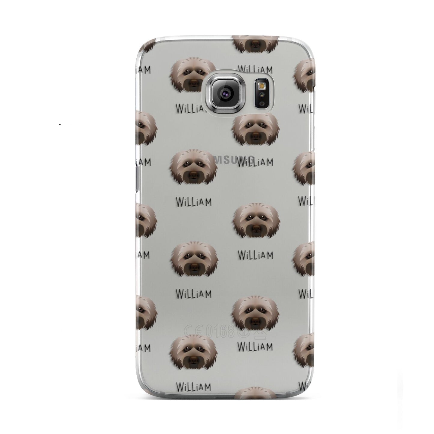 Doxiepoo Icon with Name Samsung Galaxy S6 Case