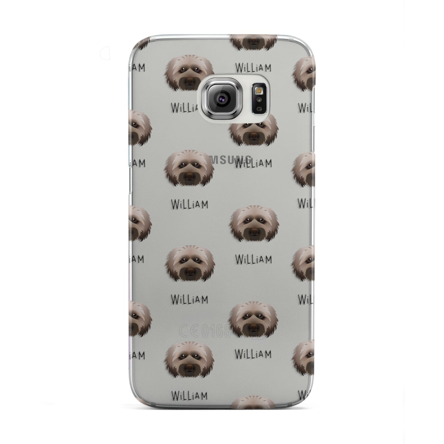 Doxiepoo Icon with Name Samsung Galaxy S6 Edge Case