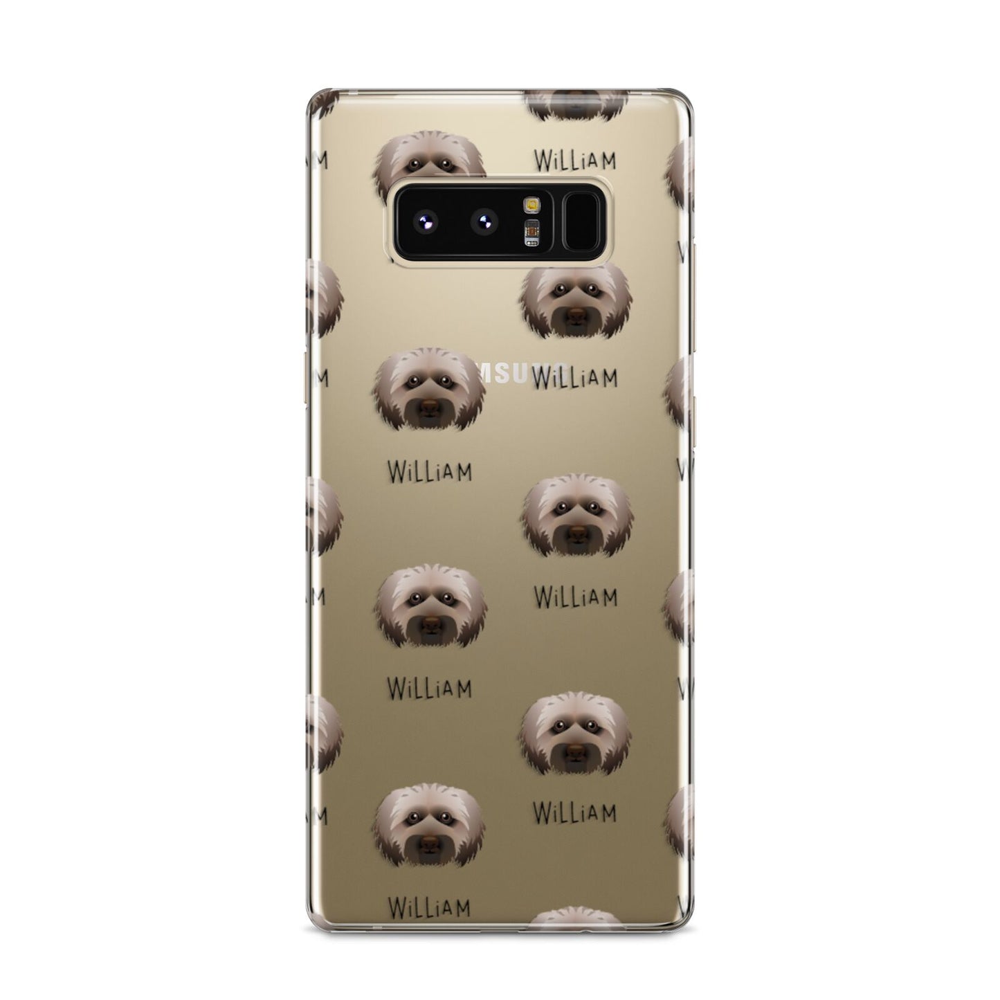 Doxiepoo Icon with Name Samsung Galaxy S8 Case
