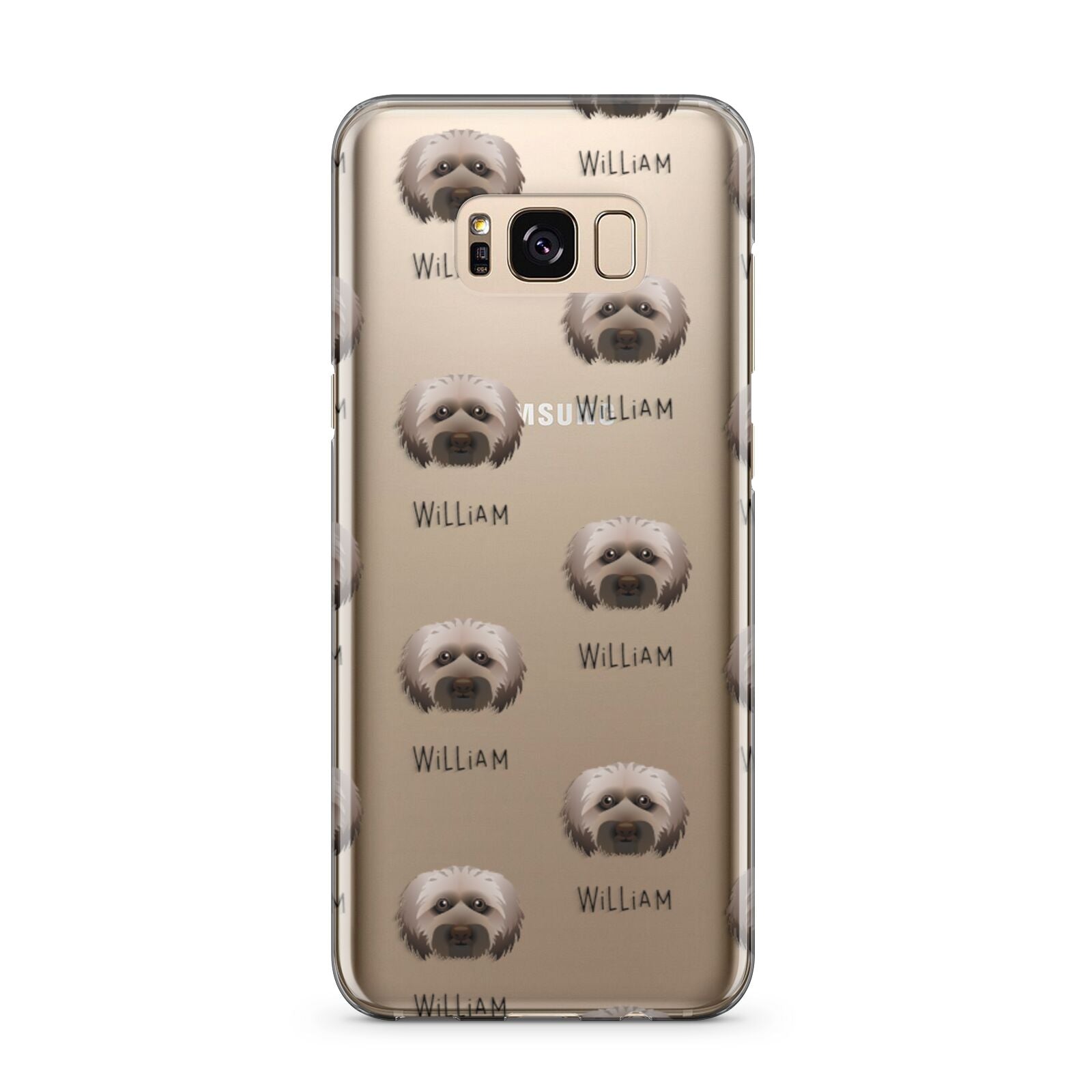Doxiepoo Icon with Name Samsung Galaxy S8 Plus Case