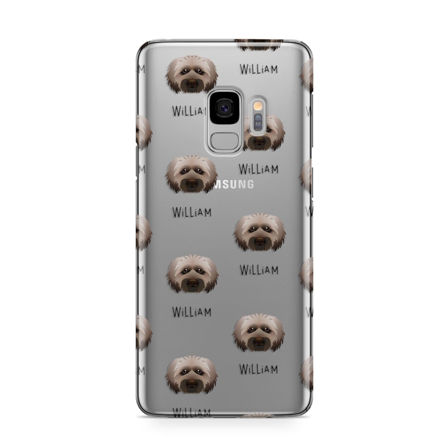 Doxiepoo Icon with Name Samsung Galaxy S9 Case