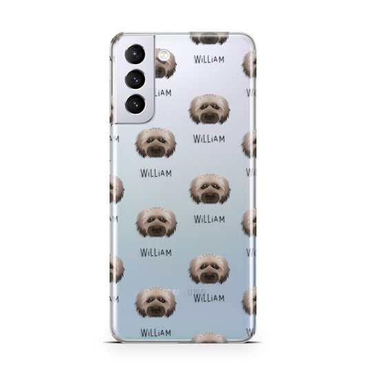 Doxiepoo Icon with Name Samsung S21 Plus Phone Case