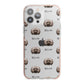 Doxiepoo Icon with Name iPhone 13 Pro Max TPU Impact Case with Pink Edges