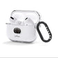 Doxiepoo Personalised AirPods Clear Case 3rd Gen Side Image