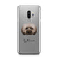 Doxiepoo Personalised Samsung Galaxy S9 Plus Case on Silver phone