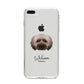 Doxiepoo Personalised iPhone 8 Plus Bumper Case on Silver iPhone