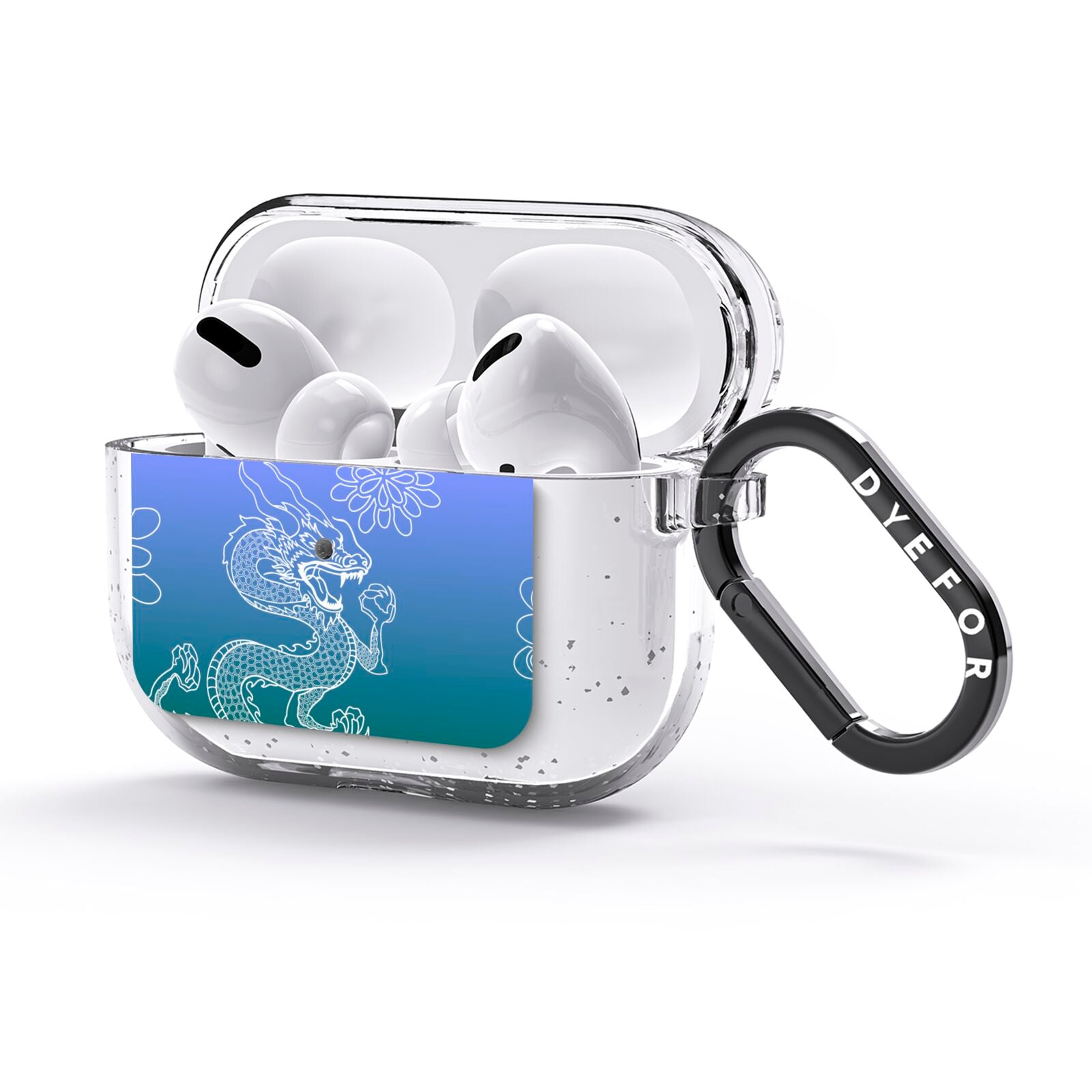 Dragons AirPods Glitter Case 3rd Gen Side Image