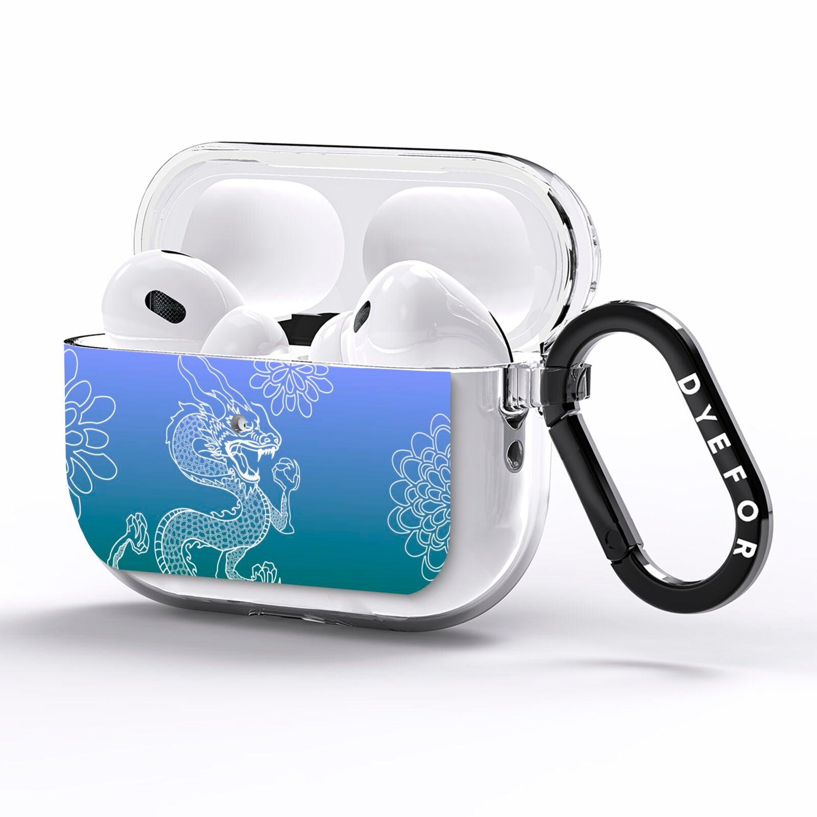 Dragons AirPods Pro Clear Case Side Image