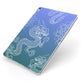 Dragons Apple iPad Case on Silver iPad Side View