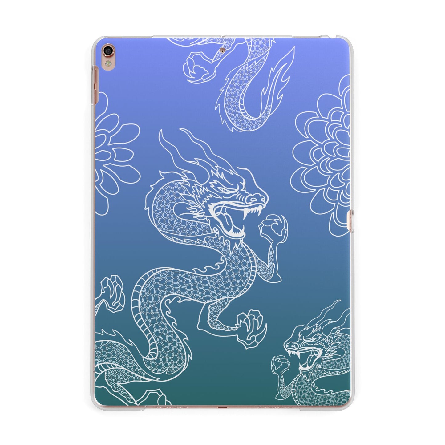 Dragons Apple iPad Rose Gold Case
