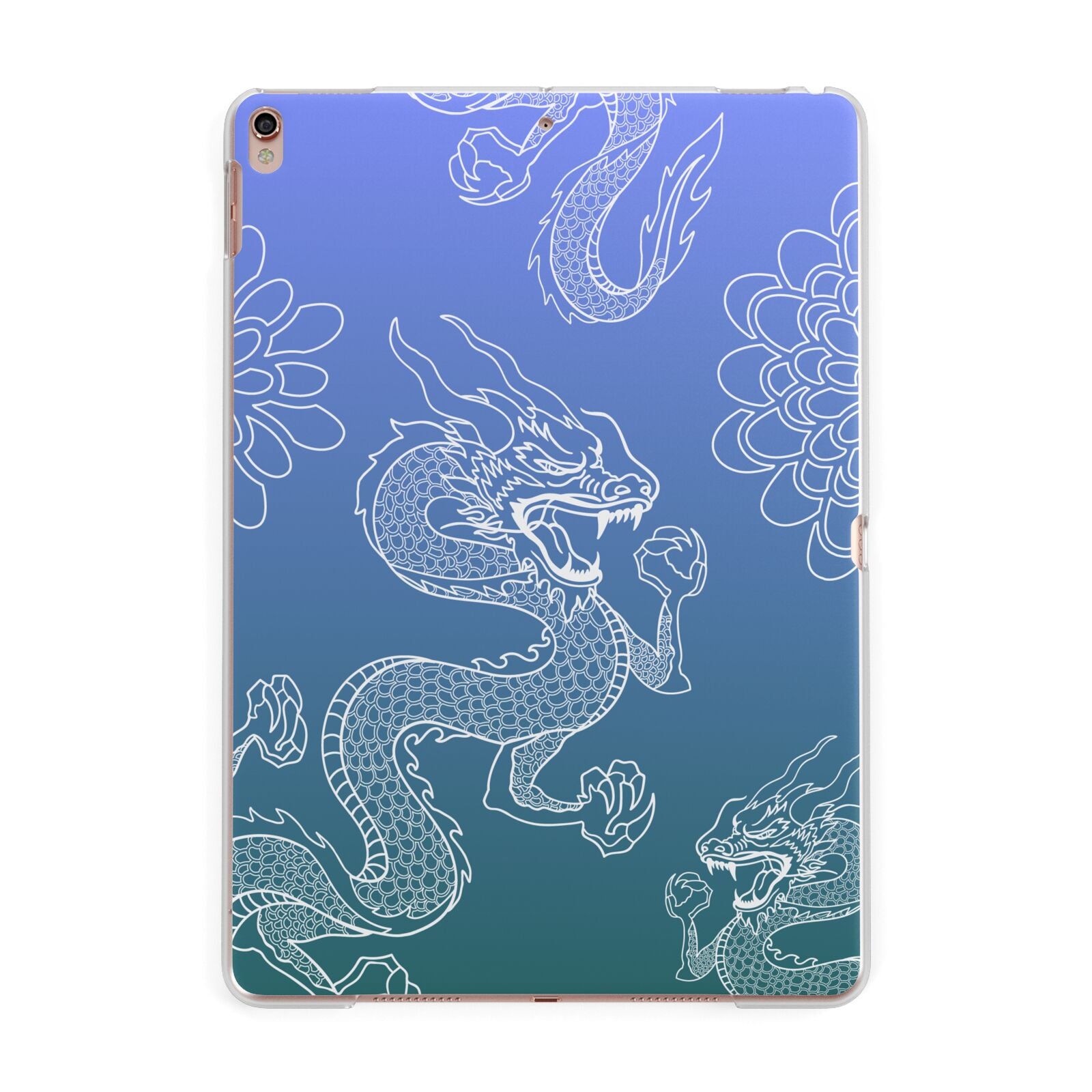 Dragons Apple iPad Rose Gold Case