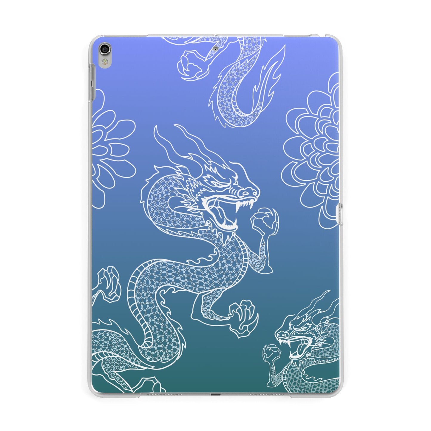 Dragons Apple iPad Silver Case