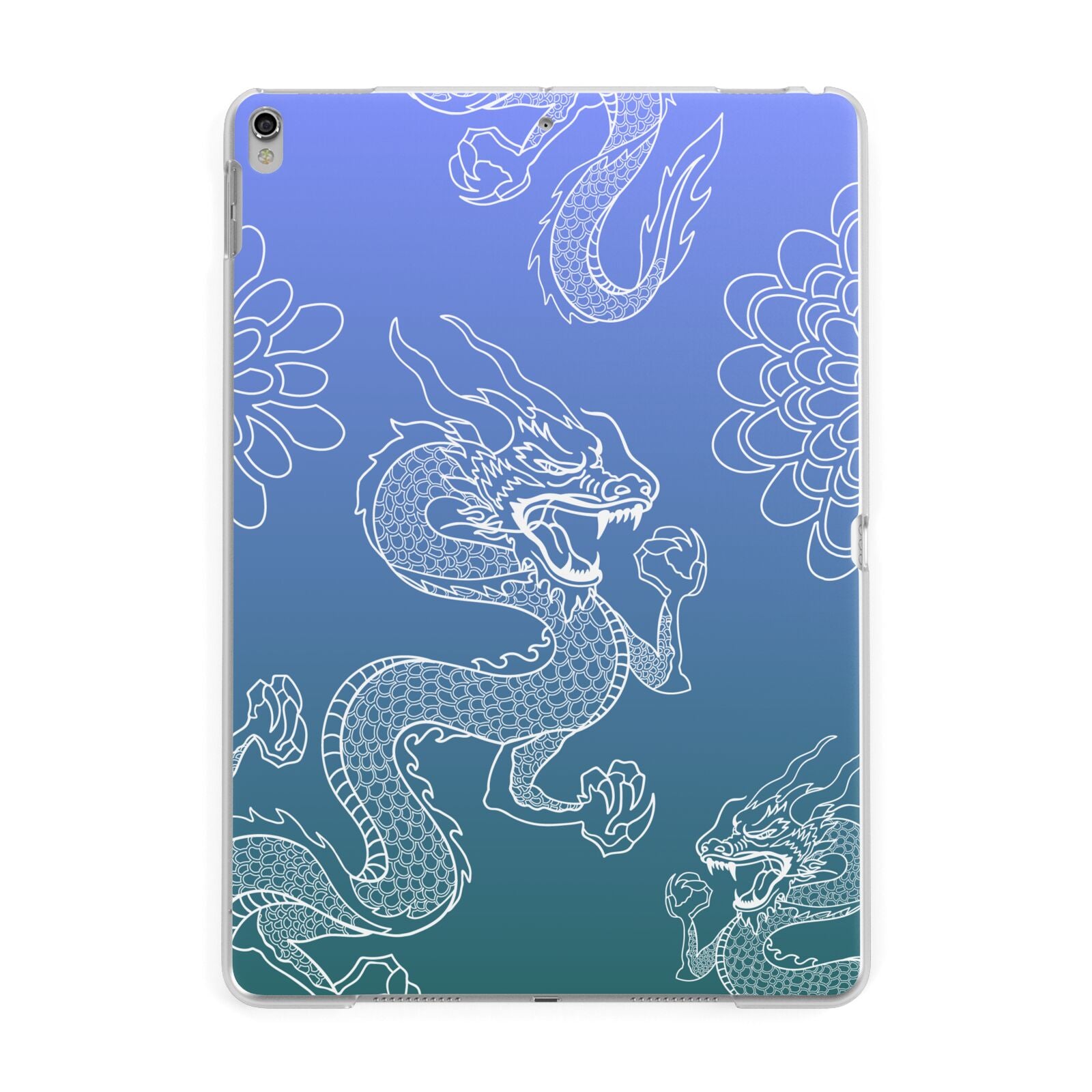 Dragons Apple iPad Silver Case