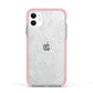 Dragons Apple iPhone 11 in White with Pink Impact Case