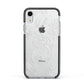 Dragons Apple iPhone XR Impact Case Black Edge on Silver Phone