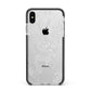 Dragons Apple iPhone Xs Max Impact Case Black Edge on Silver Phone