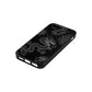 Dragons Black Saffiano Leather iPhone 5 Case Side Angle
