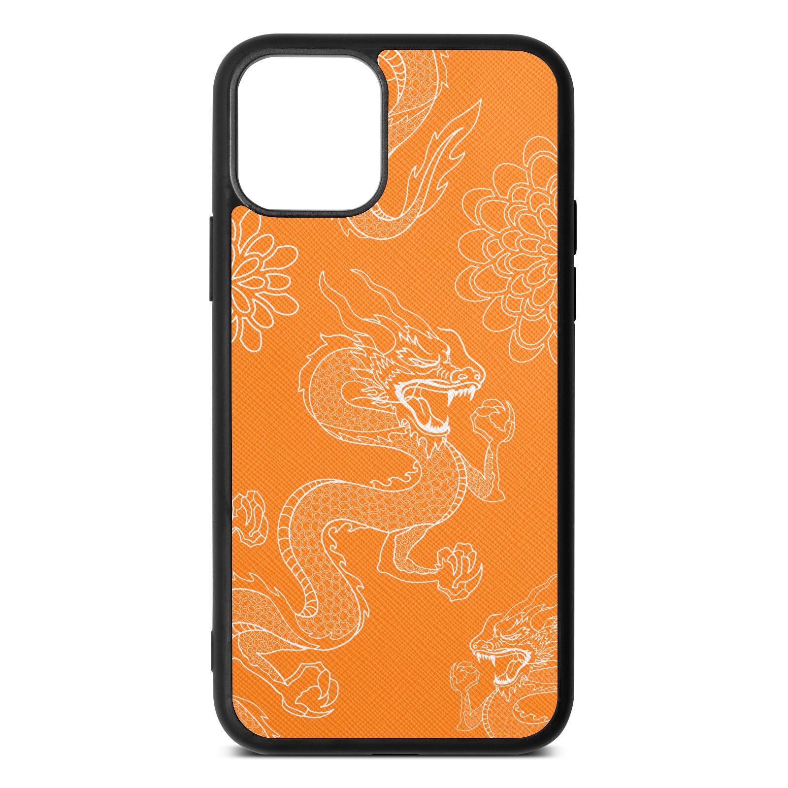 Dragons Saffron Saffiano Leather iPhone 11 Pro Case
